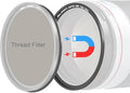 Kase 58mm Magnetic Lens and Filter Adapter Ring Kit by KaseFilter