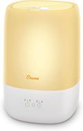 Crane Ultra-Quiet 3-in-1 Humidifier for Baby with Essential Oil Tray, 7-Color Sleep Light, 1 Gallon Top-Fill Tank, Ideal for Bedroom by Crane