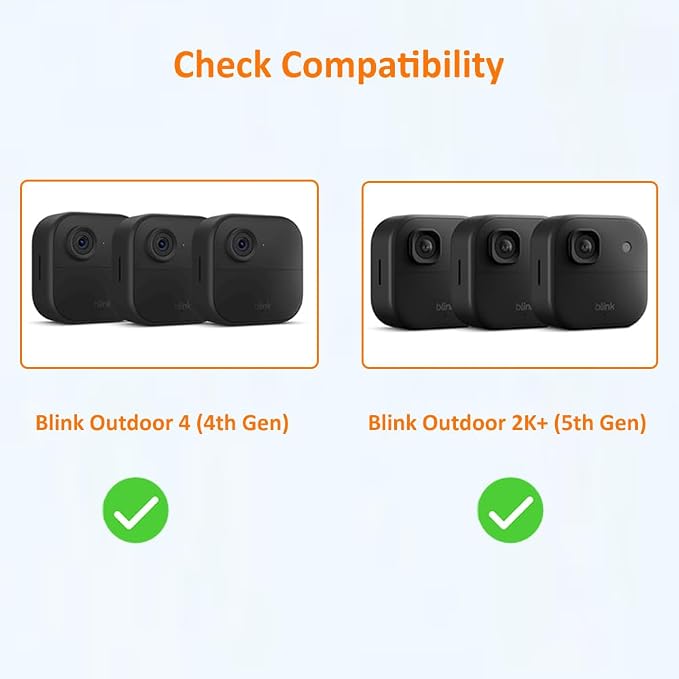 2 Pack | All-New Mount for Blink Outdoor 4 and Outdoor Camera 2K+ | Adjustable - Image 2