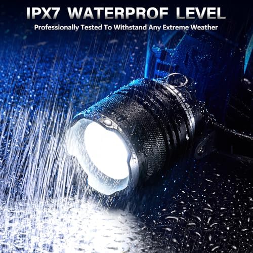 AKNEAR LED Rechargeable Super Bright Headlamp, 99000 High Lumens Head lamp - Image 7