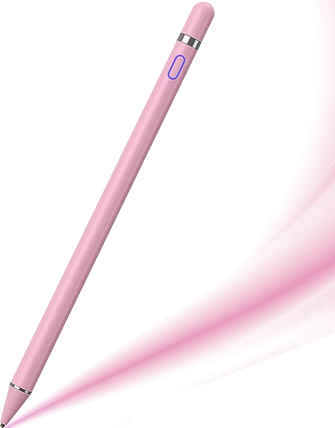 DOGAIN Active Stylus Pen for Touchscreen, iPad Pencil 1.5mm Fine Point Pen by DOGAIN