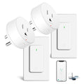 WiFi Smart Outlet Plug with Remote, Compatible with Alexa and Google Home via by greencycle