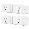 Govee Smart Plug 15A, WiFi Bluetooth Outlets 4 Pack Work by Govee