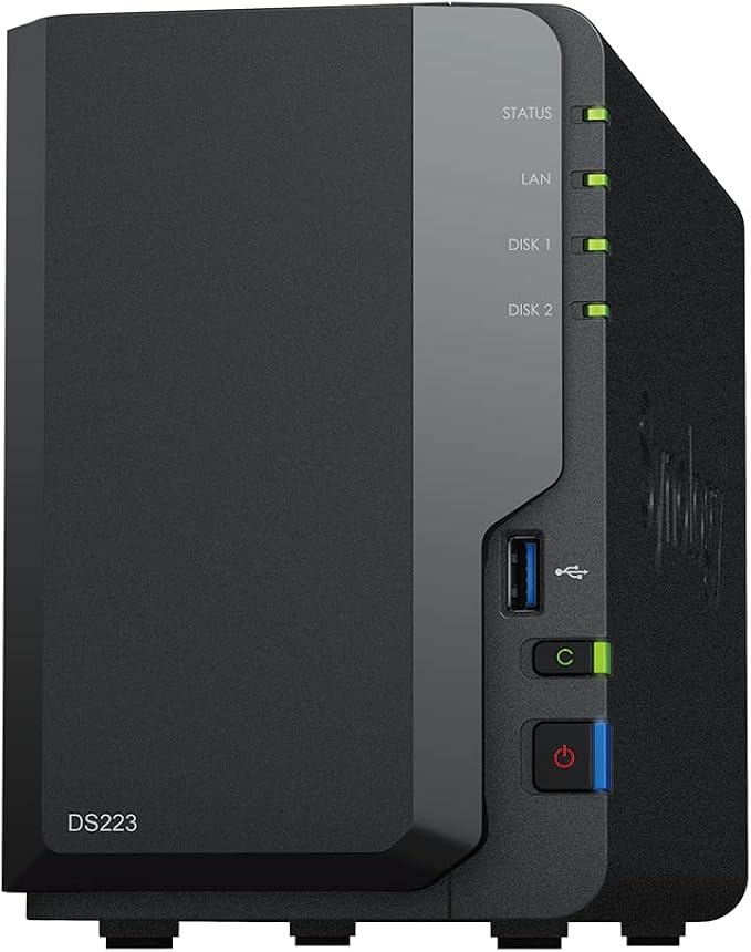 Synology DS223 Home & Office Backup Hub by Synology