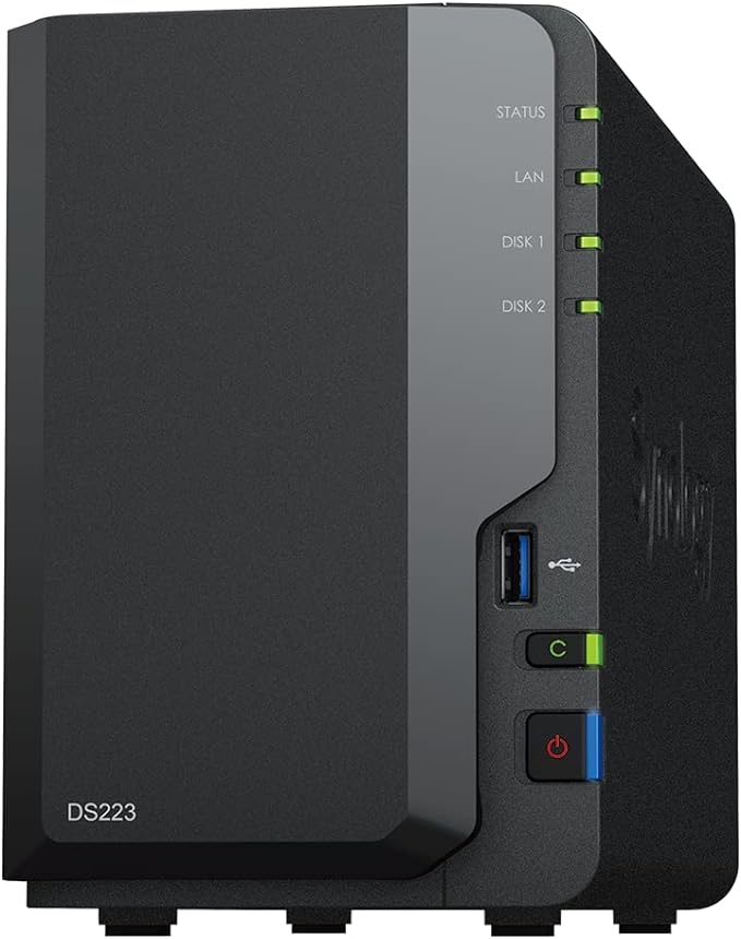 Synology DS223 Diskstation NAS 2-Bay by Synology