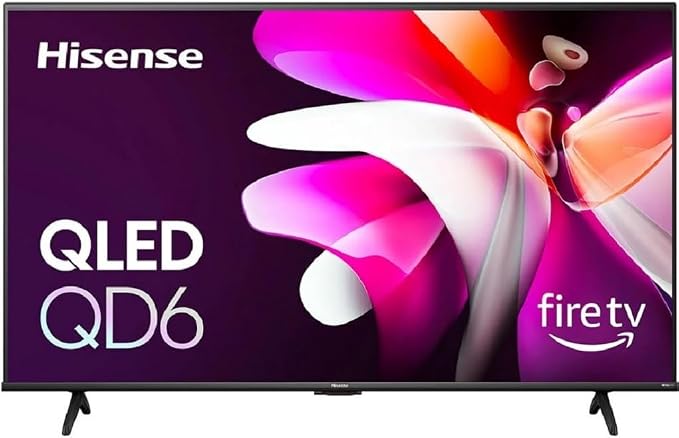 Hisense 43" Class QD6 Series 4K UHD QLED LCD TV 43QD65NF by Hisense