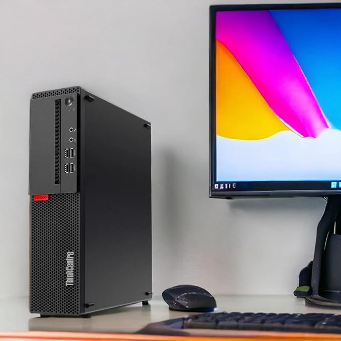 Lenovo ThinkCentre M710 SFF Desktop Computer PC, 6th Gen Core 3.70GHz, 8GB RAM, 256GB SSD, VGA, Keyboard and Mouse, WiFi, BT, Windows 11 Pro (Renewed) - Image 6
