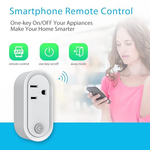 NEO Z-Wave Plus Smart Mini Plug 3-Pack, Compact Z-Wave Outlet - Image 6