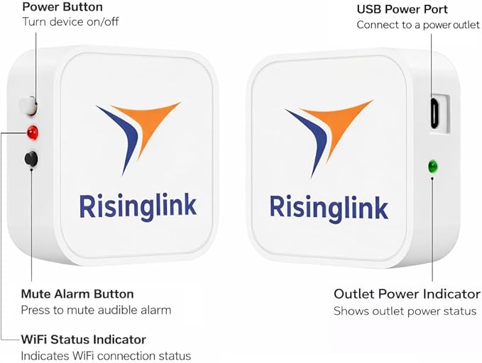 WiFi Power Outage Alarm Detector, Power Failure & Restoration Alerts - Image 2
