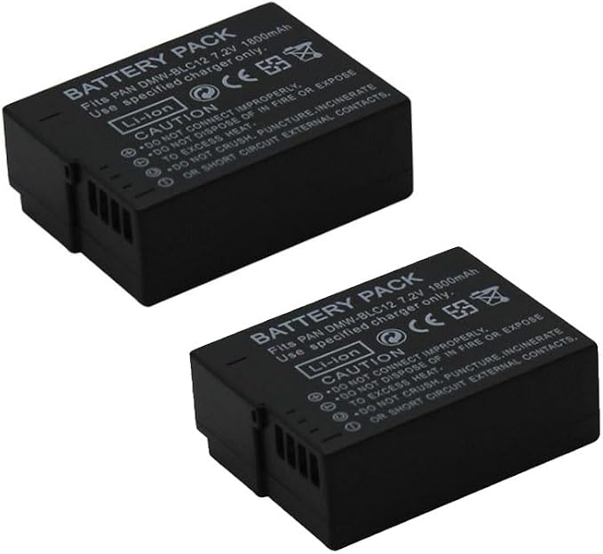 DMW-BLC12 Camera Battery Multifunctional Charger Set Compatible - Image 3