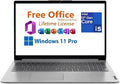 Lenovo IdeaPad 1i 15.6" FHD Laptop,with Lifetime Office,Intel Core i5-1335U, 16GB RAM, 256GB SSD,Intel Iris Xe Graphics,Wi-Fi 6,10 Hr BatteryWin 11 Pro, Cloud Grey, by Unknown