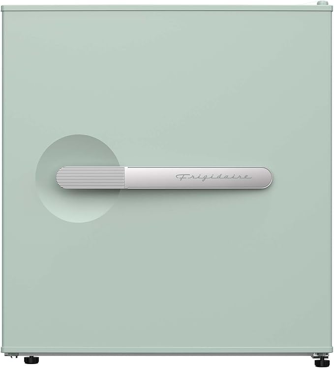 Frigidaire, 1.6 Cu. Ft. Retro Series Compact Refrigerator, Built-In Side Bottle Opener, Green by Unknown
