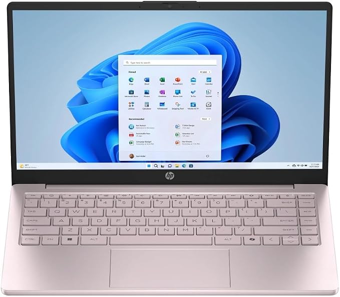 HP Student Laptop, Intel Processor N150(up to 3.6 GHz), 14 Inch LED Screen,16G RAM, 128GB Storange,One Year Office 365, Windows 11 Home,w/YYY Bundle,Pink - Image 6