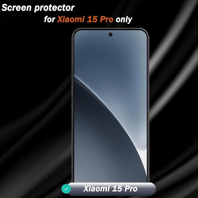 1 Pack for Xiaomi 15 Pro Privacy Screen Protector - Image 2