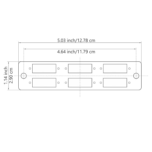 LC/OM3 Fiber Patch Panel, 6 Multimode Aqua Blue 4 Channels LC Adapters - Image 7