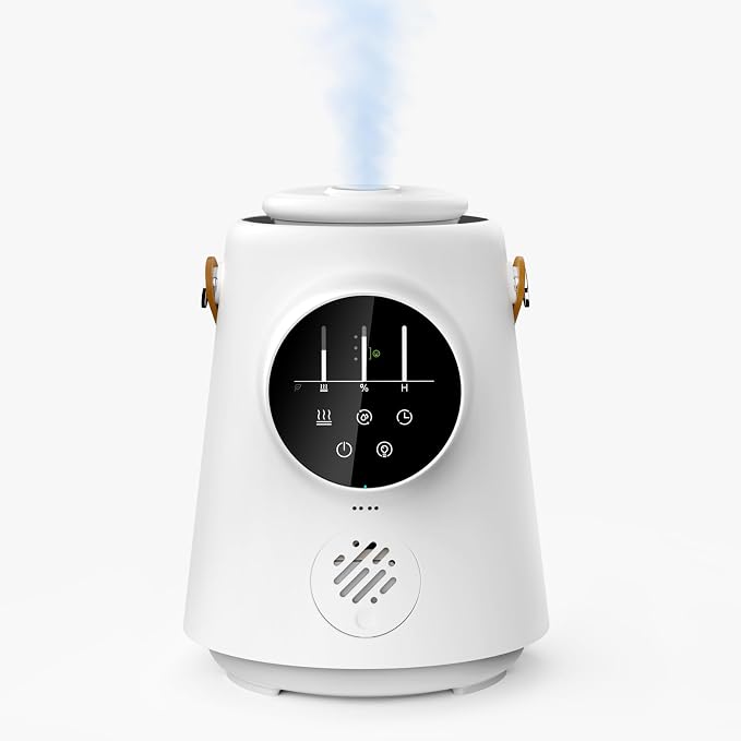YOGIN Baby Humidifier for Bedroom Nursery – 2.5L Ultrasonic Cool Mist, Ultra-Quiet & Safe for Sleep, Auto Shut-Off, Adjustable Mist, Easy Clean, BPA-Free, for Baby and Kids Room by Yogin