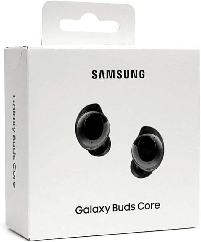 Samsung Galaxy Buds Core SM-R410 (2025) | Latin American Stock | Bluetooth 5.4 | Active Noise Cancelation | up to 35h Continuous Music Playblack - (Black) by Unknown