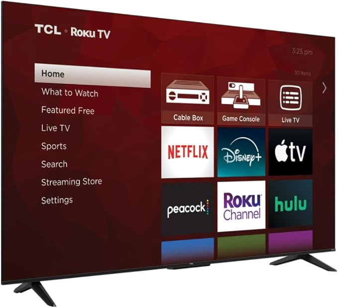 TCL 55S41BR 55" Class S4 4K Ultra HD HDR LED Smart TV (Renewed) - Image 2