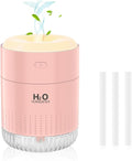 Portable Mini Humidifier, Auto Shut-Off, 2 Mist Modes, Quite, Small Humidifiers for Bedroom Travel Office Desk Plants (Pink) by 1