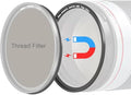 Kase 55mm Magnetic Lens and Filter Adapter Ring Kit by KaseFilter