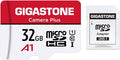 GIGASTONE Micro SD Card 32GB, Camera Plus, MicroSDHC Memory Card by Gigastone