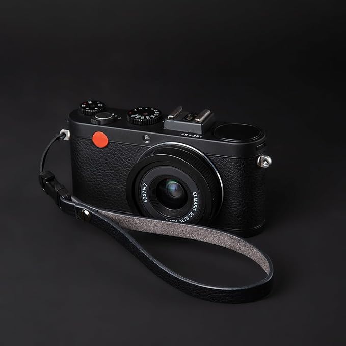Vintage Minimalist Leather Camera Neck Shoulder Strap - Image 2