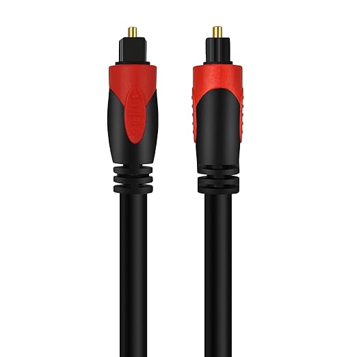 Optical Audio Cable 10 FT, Digital Audio Fiber Optic Cable Toslink, Flexible - Image 4
