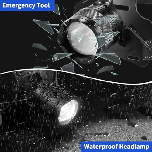 Staaricc Super Bright Headlamp Rechargeable High Lumen/Head lamp for Adults - Image 6