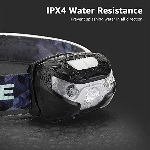 Lighting EVER LED Headlamp Rechargeable IPX4 Waterproof Headlight 3 Pack - Image 6