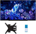 Sony XR48A90K 48" 4K Bravia XR OLED High Definition Resolution Smart TV with a Walts TV Full Motion Mount for 32"-65" Compatible TV's and Walts Screen Cleaner Kit (2022) by Unknown