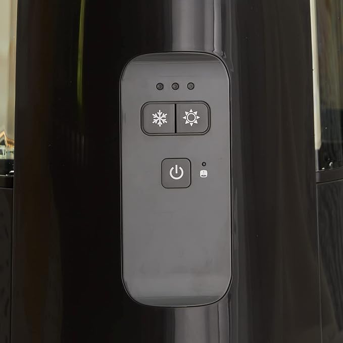 Honeywell Dual Comfort Cool + Warm Mist humidifier. Humidifier for Bedroom, Office, Living Room and Home. Provides Temporary Relief from Dry air discomforts - Black, HWC775B - Image 7
