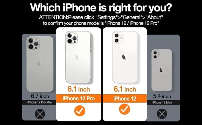 LeYi for i Phone-12 Cases/iPhone-12-Pro Case: for MagSafe - Image 2