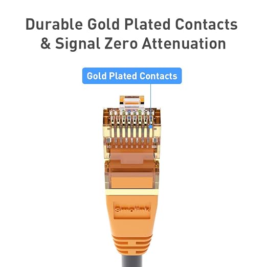 Network Cable, Cat 8 Ethernet Cable 3ft, Faster Than Cat7/Cat6/Cat 6e/Cat5 - Image 6
