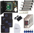 4 Doors Access Control System Infrared No Touch Exit Keypad Scanner 600lbs by MENGQI-CONTROL