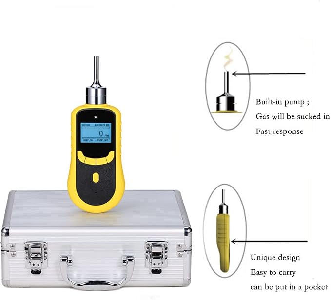 ATO Handheld Carbon Monoxide Gas Detector, 0 to 500/1000ppm CO Gas Tester - Image 3