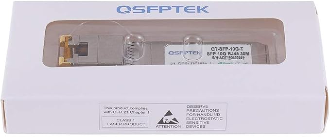 10GBASE-T SFP+ to RJ45 Transceiver, 10G Ethernet Copper Module, Optical SFP RJ - Image 8