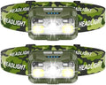 LHKNL Rechargeable Headlamp,Lumen Super Bright Head Lamp Flashlight 2-Pack by LHKNLHOME