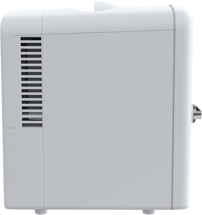 Frigidaire EFMIS171 Retro Mini Portable Personal Fridge - Ideal for Home, Office or Dorm - Includes Carrying Handle, AC/DC Wall/Car Charger (White) - Image 6