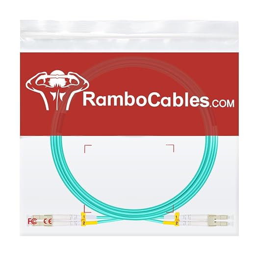 1.6ft/0.5m LC LC Multimode Fiber Patch Cables MMF, 50/125μm 10G/40G/100G LSZH - Image 7
