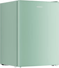 2.6 Cu Ft Small Fridge with Freezer for Office Green | Mini Refrigerator for Dorm Bedroom, Compact Fridge, Energy-efficient, Low Noise by LiveFreshLiveUnrushed