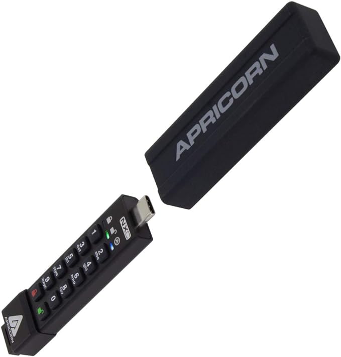Apricorn 512GB Aegis Secure Key 3 NXC 256-Bit Hardware-Encrypted USB 3.2 Type C - Image 3