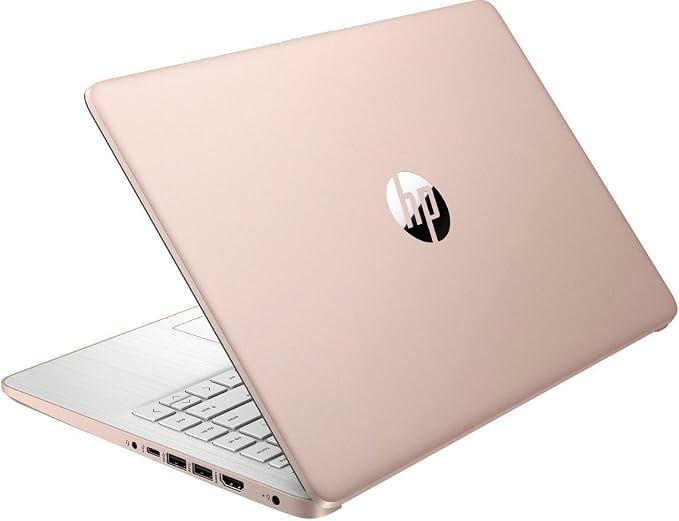 HP 14" HD (1366 x 768) Display Laptop, Intel Celeron N4120, 1.1GHz, 4GB Memory, 128GB eMMC, Windows 11 Home in S Mode, Rose Gold, 14-dq0762dx (Renewed) - Image 4