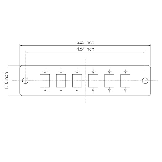 6 Simplex SC/UPC Fiber Patch Panel - Image 7