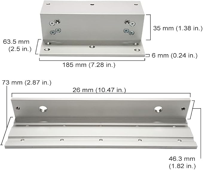 Two Doors Access Control for Inswing Electric 1200lbs Mag Lock Time Attendance - Image 7