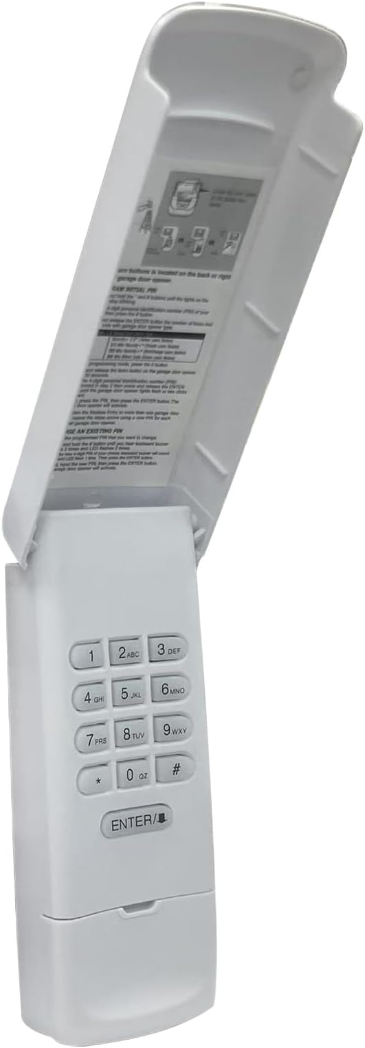 Garage Door Opener Keypad Compatible by XDTKML