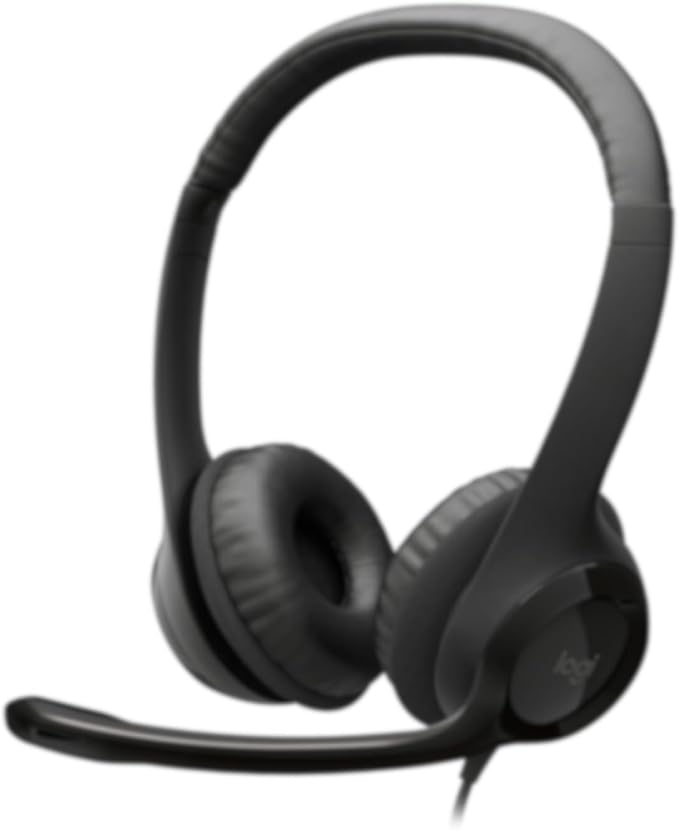 Logitech H 390,Color Black,Connectivity Technology Wired,Built-in Media Headset. by Unknown