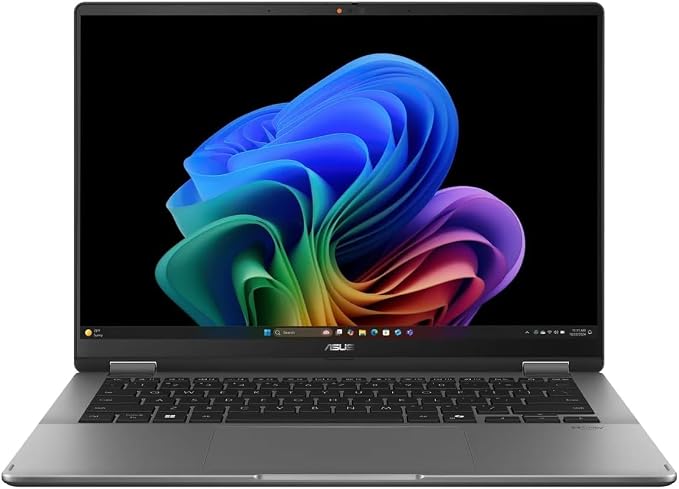 ASUS Vivobook Flip 14 2-in-1 Laptop: 14" OLED Touchscreen, Intel Core Ultra 7 256V Processor, 16GB RAM, 1TB SSD, Backlit Chiclet Keyboard, Thunderbolt 4, Copilot+ PC (Renewed) by Amazon+Renewed