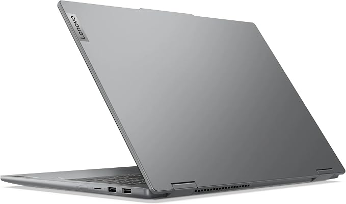 Lenovo IdeaPad 5 2-in-1 Laptop, 16" WUXGA Touchscreen, AMD Ryzen 7 8845HS, 16GB RAM, 512GB SSD, AMD Radeon Graphics, Backlit KB, Wi-Fi6, FP Reader, Win11, Luna Grey, w/USB Hub, W/GaLiMu - Image 9