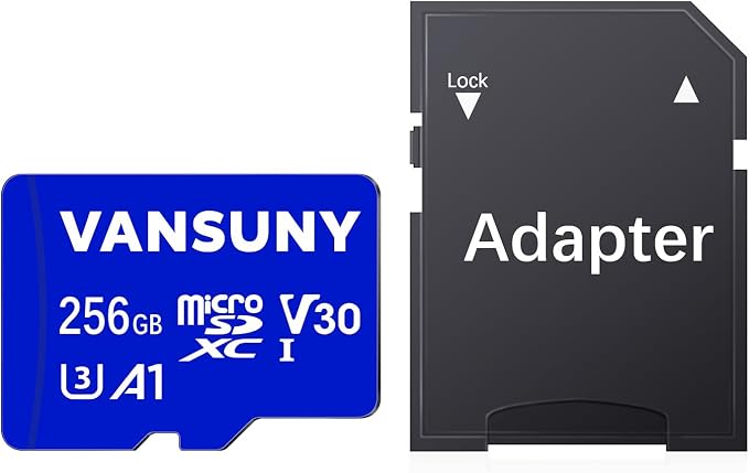 Vansuny 256GB Micro SD Card, microSDXC Memory Card - Image 2