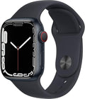 Apple Watch Series 7 GPS + Cellular, 45mm Midnight Aluminum Case by Amazon+Renewed